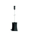 HANOK * TAPA LATERAL NEGRA CON CABLE FIJACION